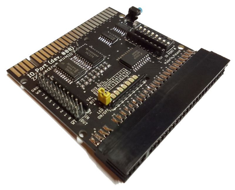 こと♩ Karta portu wejścia/wyjścia (8 x GPIO) - MUMIO dev. #00
